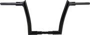 FAT BAGGERS INC. 1-1/2" EZ Install Pointed Top Handlebar - 12" - Black 808012-B