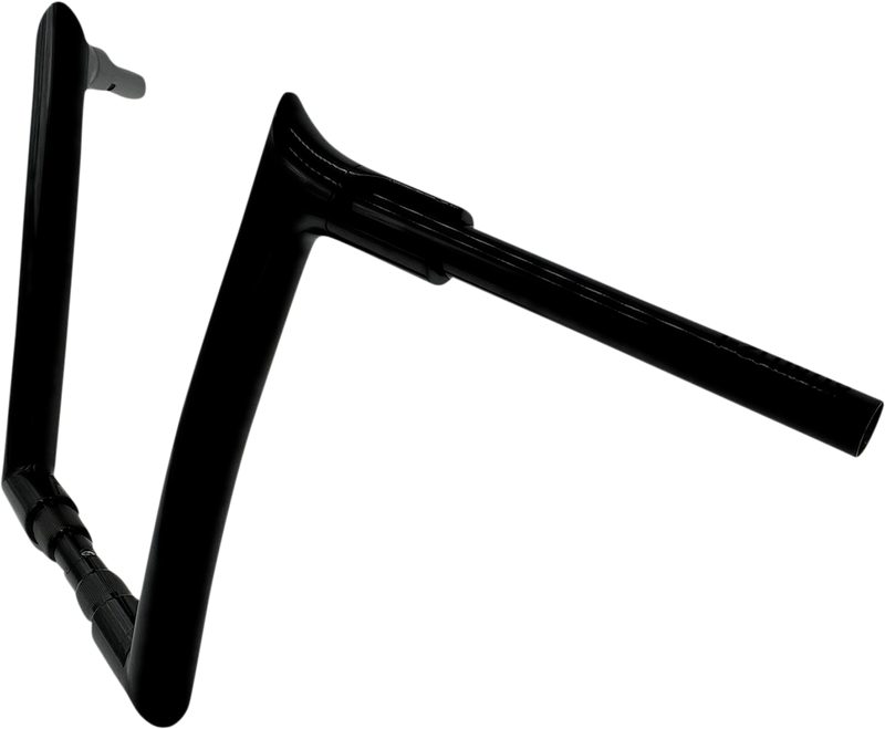 FAT BAGGERS INC. 1-1/2" EZ Install Pointed Top Handlebar - 12" - Black 808012-B