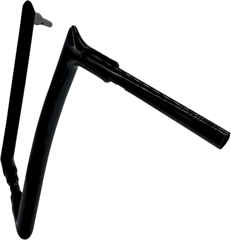 FAT BAGGERS INC. 1-1/2" EZ Install Pointed Top Handlebar - 16" - Black 808016-B