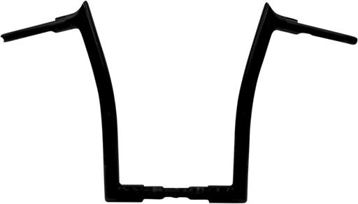 FAT BAGGERS INC. 1-1/2" EZ Install Pointed Top Handlebar - 16" - Black 808016-B