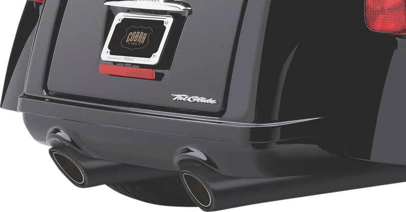 COBRA 909 Mufflers for Tri-Glide - Black