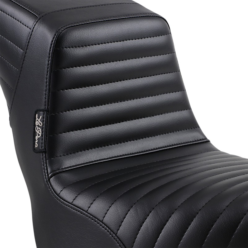 LE PERA Kickflip Seat - Pleated - Black - Softail '18-'23