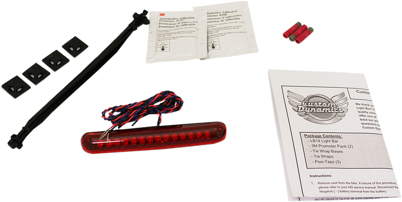 CUSTOM DYNAMICS Auxiliary Run/Brake LED Light - Breakout