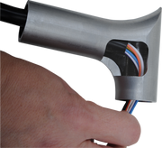 FAT BAGGERS INC. 1-1/4" EZ Install Pointed Top Handlebar - 10" - Chrome 905010