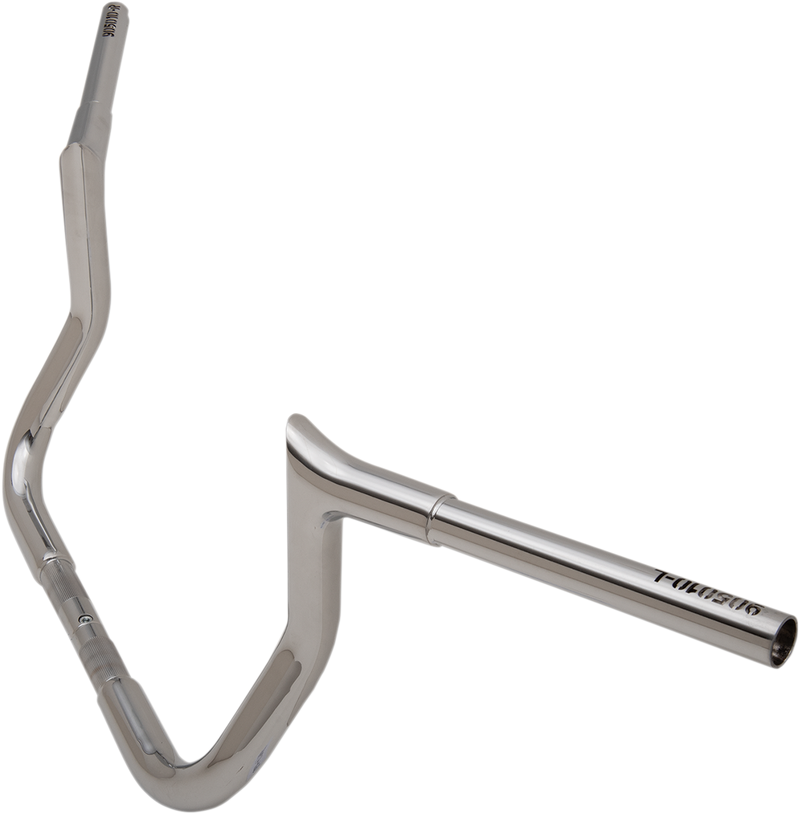 FAT BAGGERS INC. 1-1/4" EZ Install Pointed Top Handlebar - 10" - Chrome 905010