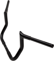 FAT BAGGERS INC. 1-1/4" EZ Install Pointed Top Handlebar - 10" - Black 905010-B