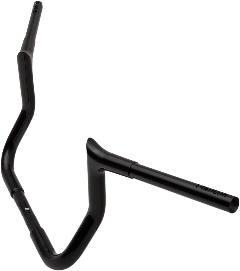 FAT BAGGERS INC. 1-1/4" EZ Install Pointed Top Handlebar - 10" - Black 905010-B