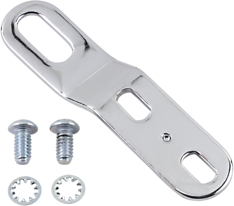 LE PERA Kickflip Daddy Long Legs Seat - Pleated - Black - Dyna '06-'17