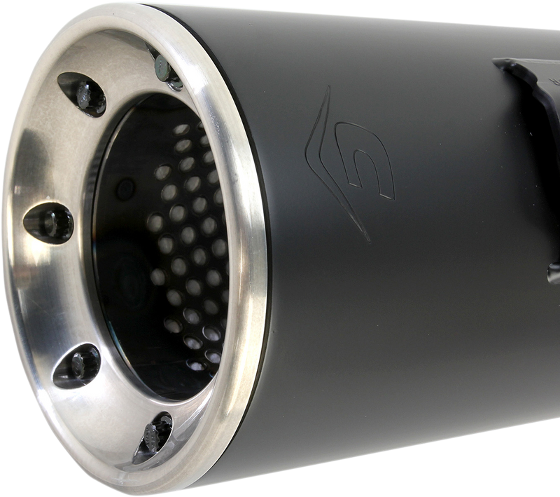 COBRA 2:1 Exhaust - Black - '09-'16 FL