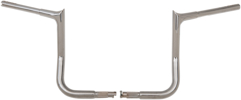 FAT BAGGERS INC. 1-1/4" EZ Install Pointed Top Handlebar - 12" - Chrome 905012