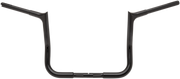 FAT BAGGERS INC. 1-1/4" EZ Install Pointed Top Handlebar - 12" - Black 905012-B-X