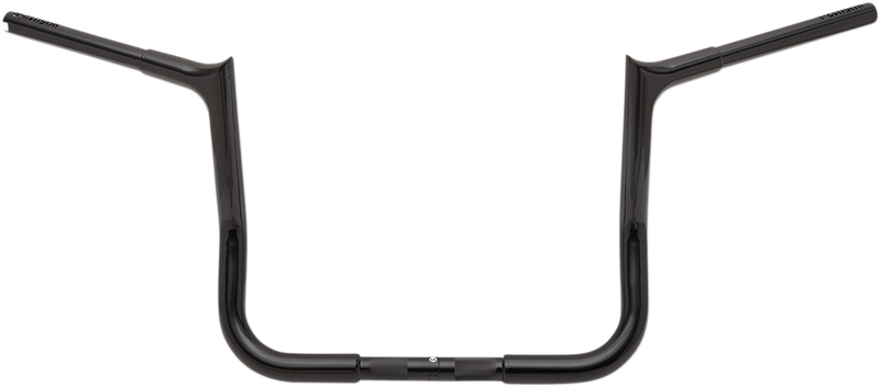 FAT BAGGERS INC. 1-1/4" EZ Install Pointed Top Handlebar - 12" - Black 905012-B-X