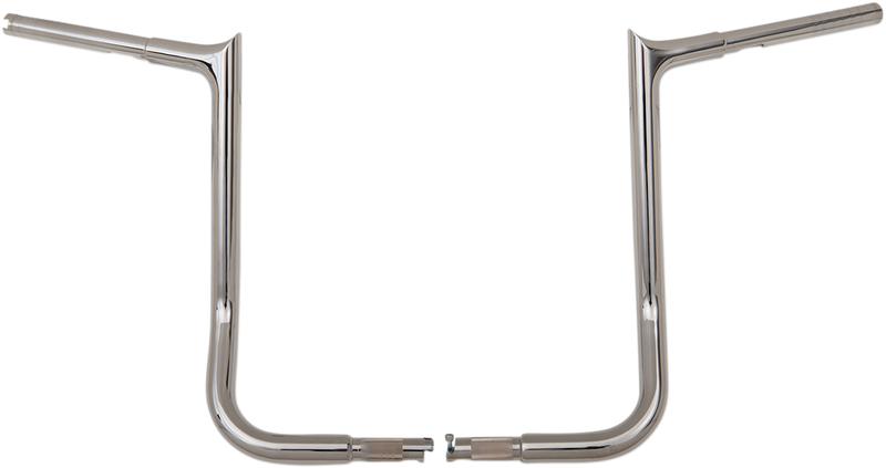 FAT BAGGERS INC. 1-1/4" EZ Install Pointed Top Handlebar - 16" - Chrome 905016