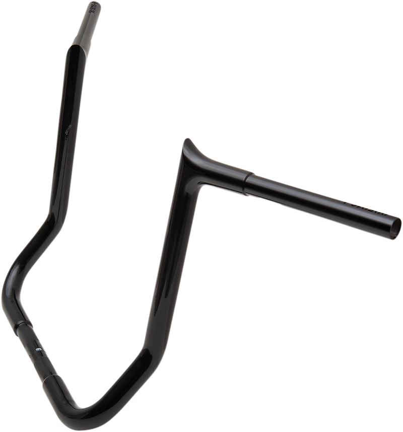 FAT BAGGERS INC. 1-1/4" EZ Install Pointed Top Handlebar - 16" - Black 905016-B