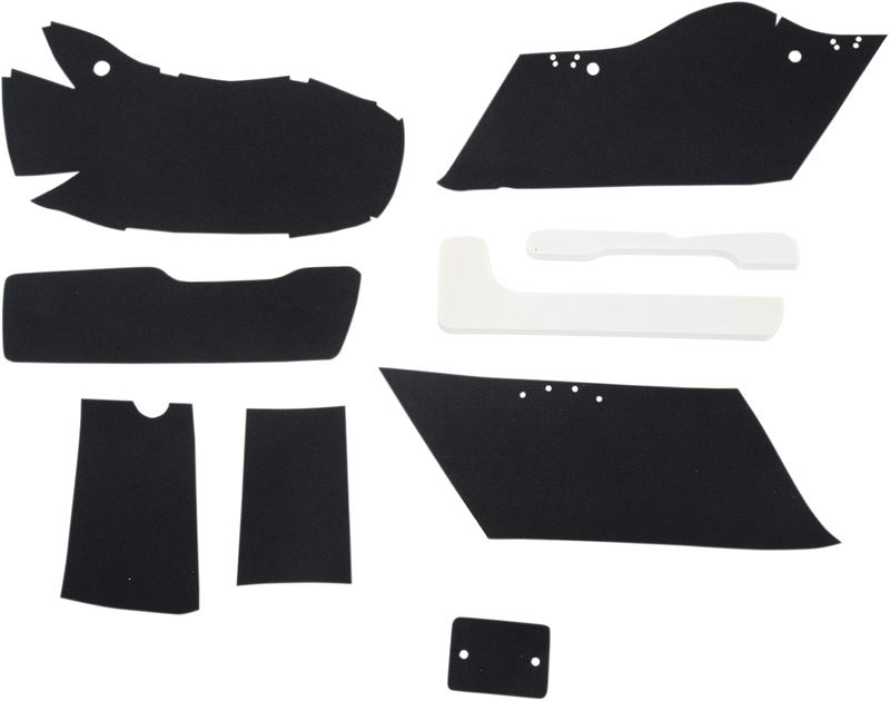 DRAG SPECIALTIES Saddlebag Lining Kit - Black - FL '14-'22