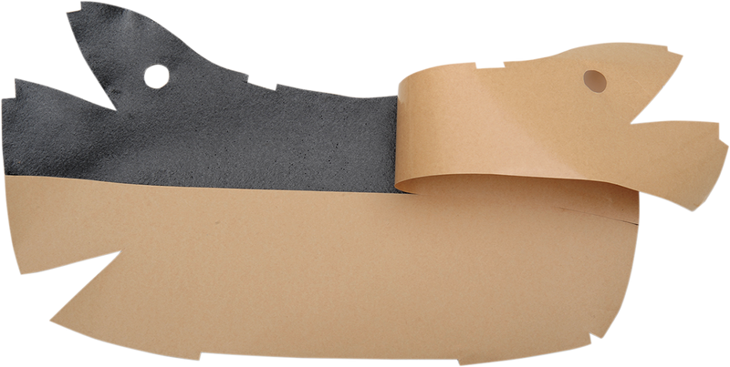 DRAG SPECIALTIES Saddlebag Lining Kit - Black - FL '14-'22