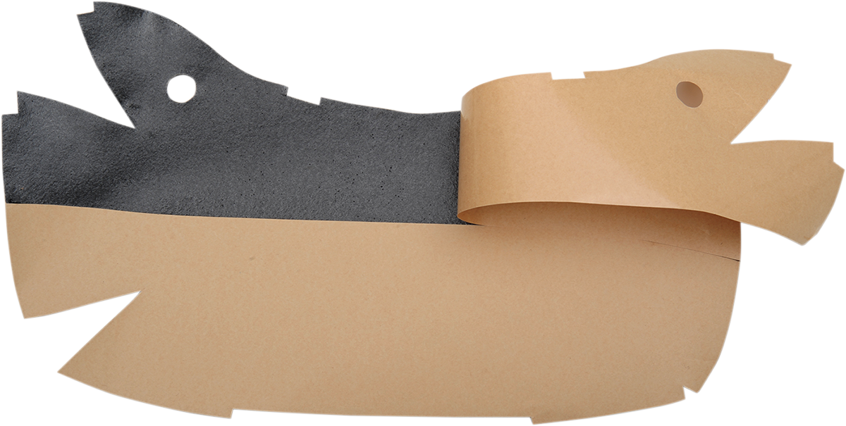 DRAG SPECIALTIES Saddlebag Lining Kit - Black - FL '14-'22