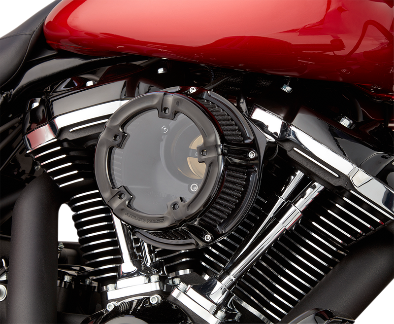 ARLEN NESS Method Clear Series Air Cleaner - Black Anodized