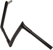 FAT BAGGERS INC. 1-1/4" EZ Install Pointed Top Handlebar - 10" - Black 907010-B