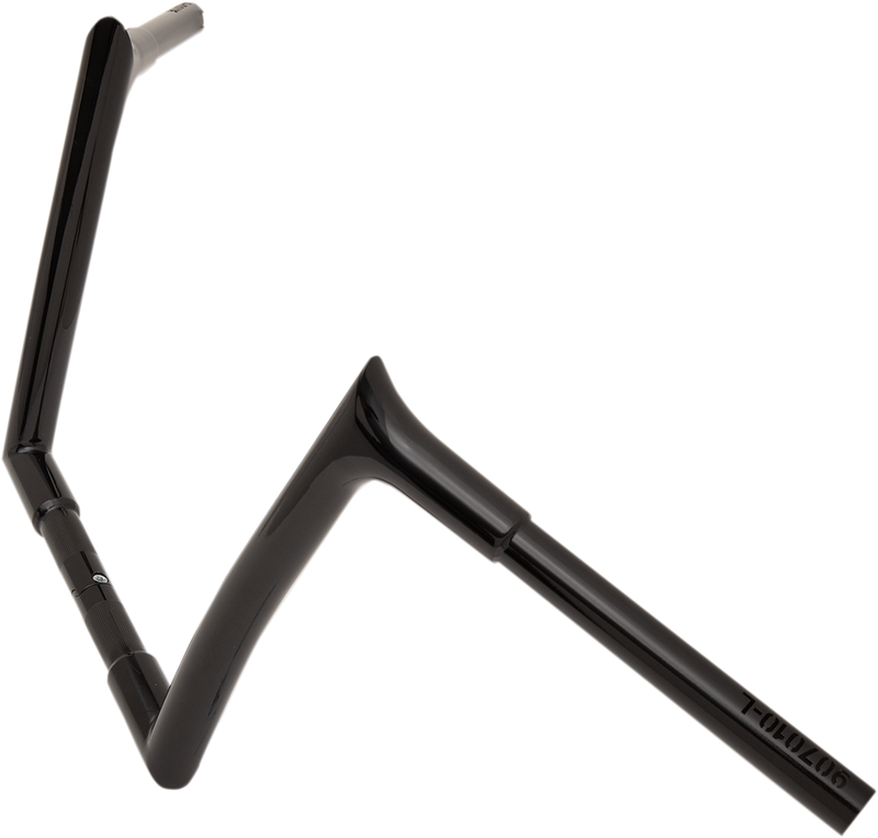 FAT BAGGERS INC. 1-1/4" EZ Install Pointed Top Handlebar - 10" - Black 907010-B