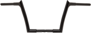 FAT BAGGERS INC. 1-1/4" EZ Install Pointed Top Handlebar - 10" - Black 907010-B