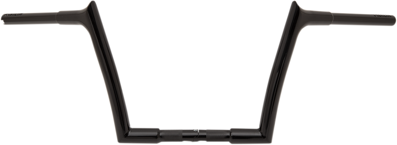 FAT BAGGERS INC. 1-1/4" EZ Install Pointed Top Handlebar - 10" - Black 907010-B