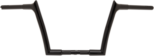 FAT BAGGERS INC. 1-1/4" EZ Install Pointed Top Handlebar - 10" - Black 907010-B