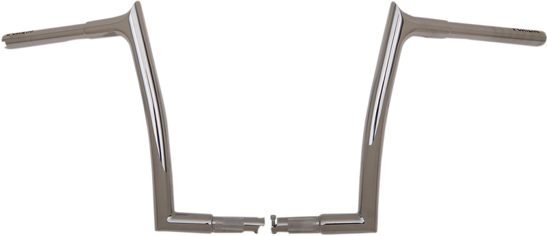 FAT BAGGERS INC. 1-1/4" EZ Install Pointed Top Handlebar - 12" - Chrome 907012
