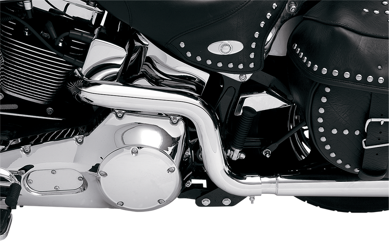 BASSANI XHAUST Tru Dual Exhaust - '86-'06 SOFTAIL MODELS