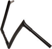 FAT BAGGERS INC. 1-1/4" EZ Install Pointed Top Handlebar - 12" - Black 907012-B