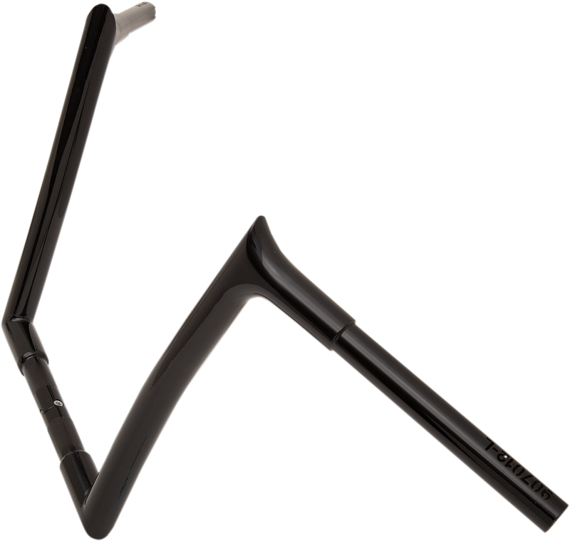 FAT BAGGERS INC. 1-1/4" EZ Install Pointed Top Handlebar - 12" - Black 907012-B