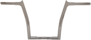 FAT BAGGERS INC. 1-1/4" EZ Install Pointed Top Handlebar - 14" - Chrome 907014