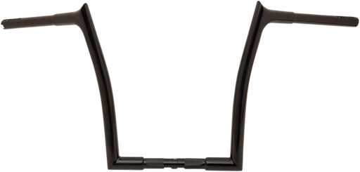 FAT BAGGERS INC. 1-1/4" EZ Install Pointed Top Handlebar - 14" - Black 907014-B