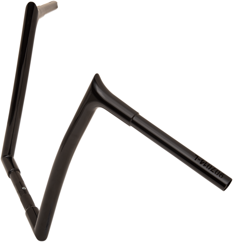 FAT BAGGERS INC. 1-1/4" EZ Install Pointed Top Handlebar - 14" - Black 907014-B