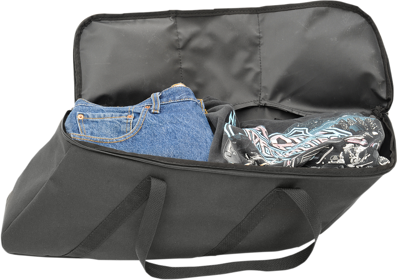 DRAG SPECIALTIES Black Saddlebag Organizers / Liners - FL '14-'22