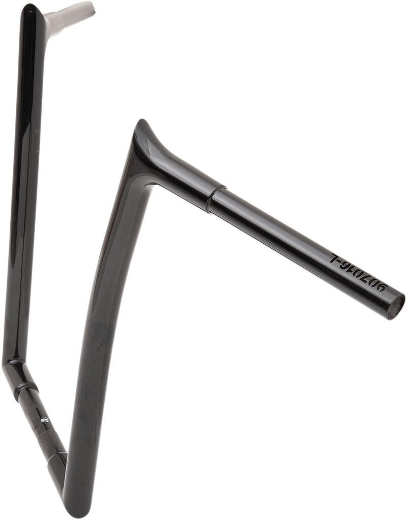FAT BAGGERS INC. 1-1/4" EZ Install Pointed Top Handlebar - 16" - Black 907016-B