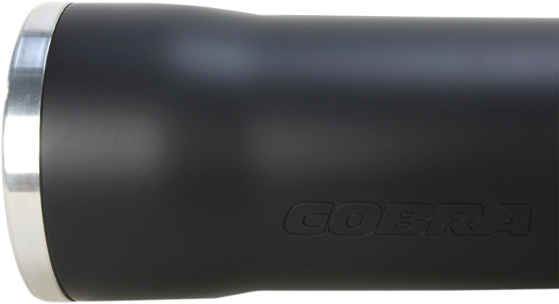 COBRA 3" RPT Mufflers for '95-'17 FXD - Black