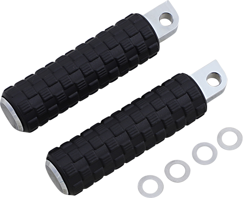 ARLEN NESS Air Trax Male-Mount Footpegs - Driver/Passenger - Chrome - 1" Longer