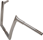 FAT BAGGERS INC. 1-1/4" EZ Install Pointed Top Handlebar - 10" - Chrome 906010