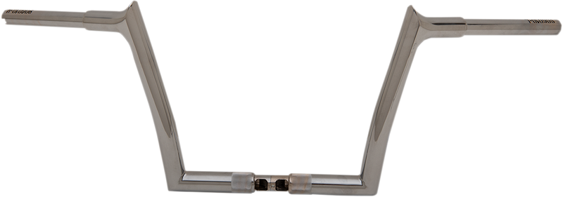 FAT BAGGERS INC. 1-1/4" EZ Install Pointed Top Handlebar - 10" - Chrome 906010