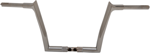 FAT BAGGERS INC. 1-1/4" EZ Install Pointed Top Handlebar - 10" - Chrome 906010