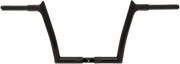 FAT BAGGERS INC. 1-1/4" EZ Install Pointed Top Handlebar - 10" - Black 906010-B