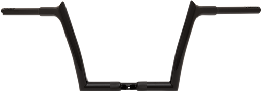 FAT BAGGERS INC. 1-1/4" EZ Install Pointed Top Handlebar - 10" - Black 906010-B