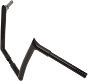 FAT BAGGERS INC. 1-1/4" EZ Install Pointed Top Handlebar - 10" - Black 906010-B