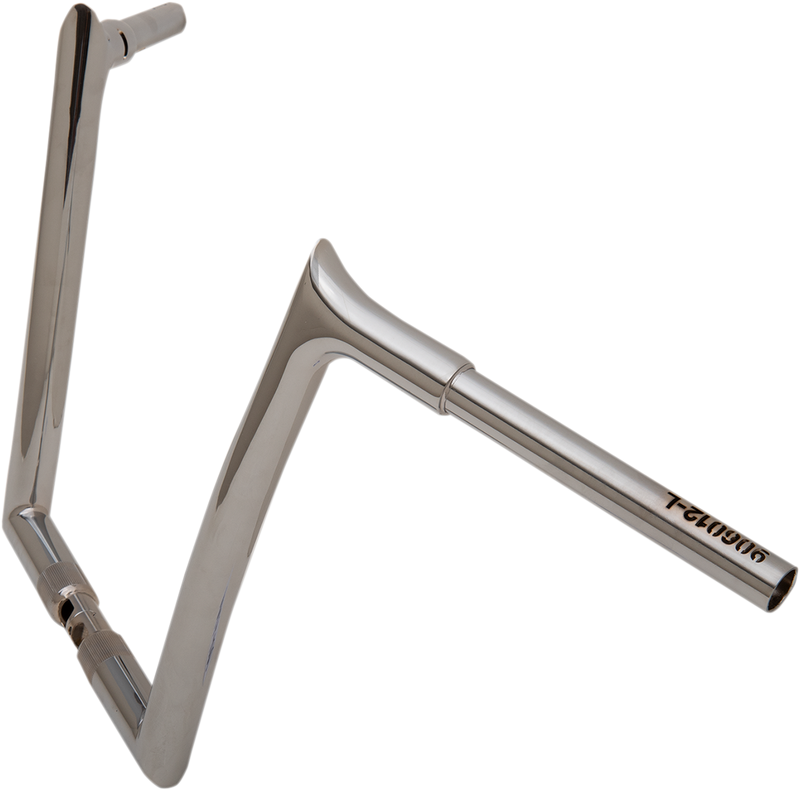 FAT BAGGERS INC. 1-1/4" EZ Install Pointed Top Handlebar - 12" - Chrome 906012