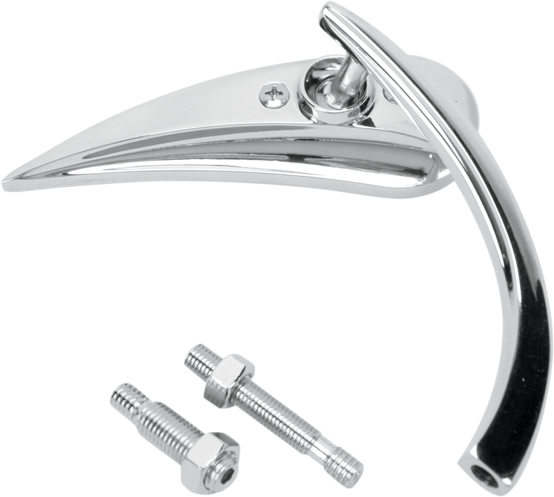 ARLEN NESS Mirror - Micro - Rad 2 - Side View - Teardrop - Chrome - Right