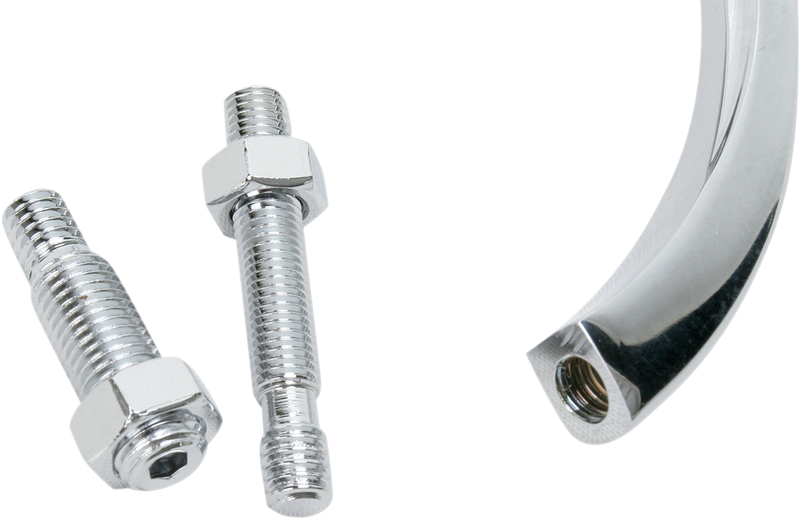 ARLEN NESS Mirror - Micro - Rad 2 - Side View - Teardrop - Chrome - Right