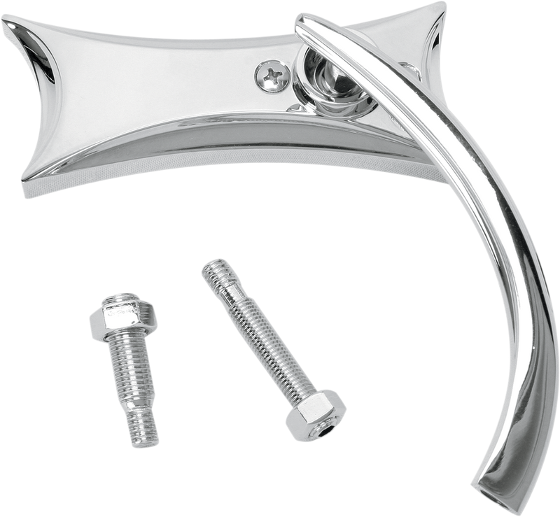 ARLEN NESS Mirror - Micro - Four-Point - Side View - Rectangle - Chrome - Right