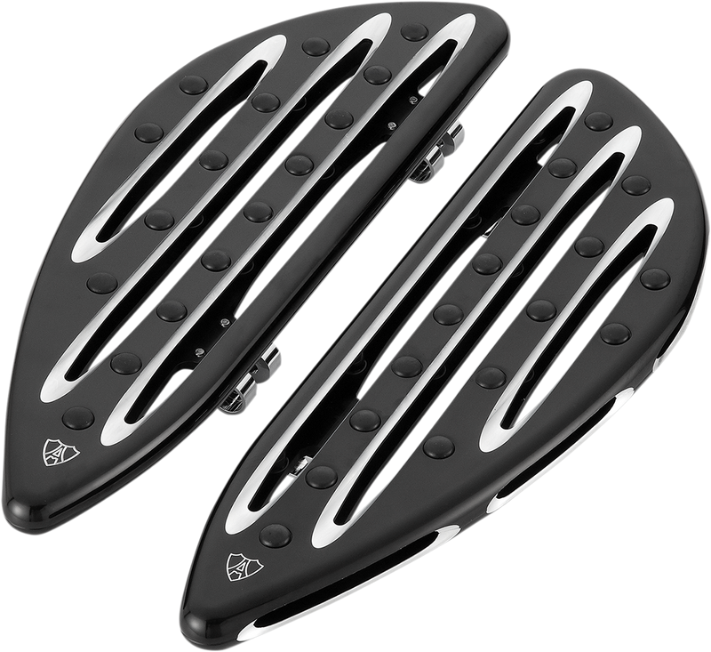 ARLEN NESS Driver Floorboards - Deep Cut - Black