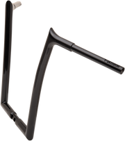 FAT BAGGERS INC. 1-1/4" EZ Install Pointed Top Handlebar - 16" - Black 906016-B